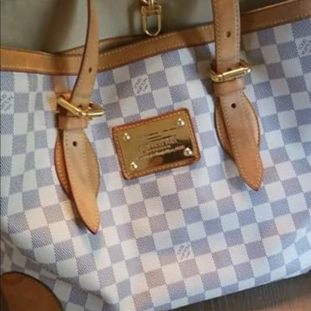 Authentic Louis tote hampsted MM - Picture 8 of 8